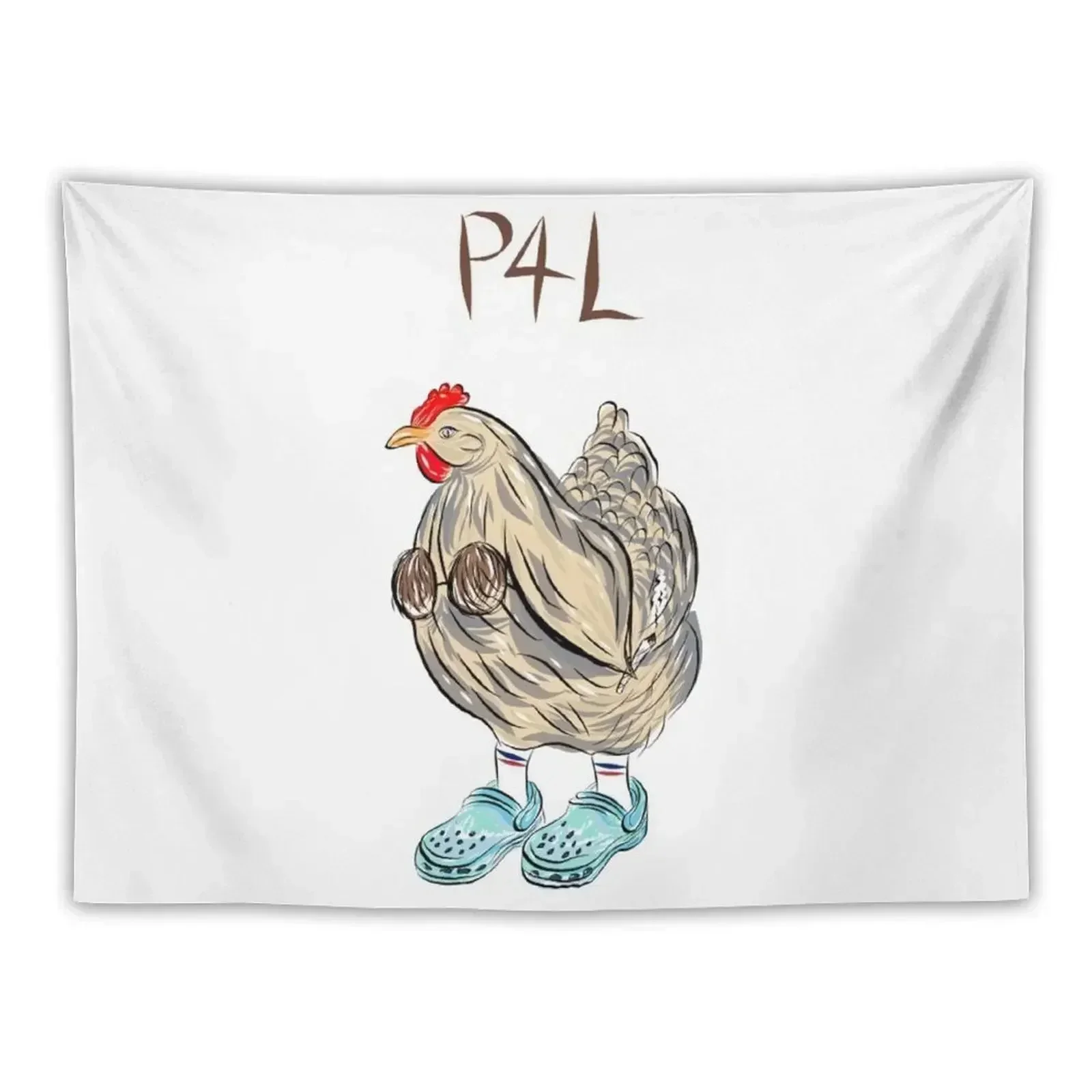 

Poguelandia Flag Tapestry Decorative Paintings Bedroom Decor Tapestry