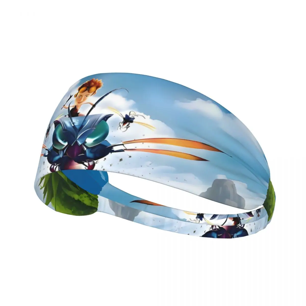 Повязка на голову с комедийным фильмом The Ant Bully Fantasy Adventure для женщин и мужчин, влагоотводящая повязка на голову с героями мультфильмов, аниме, спортивная повязка на голову для бега