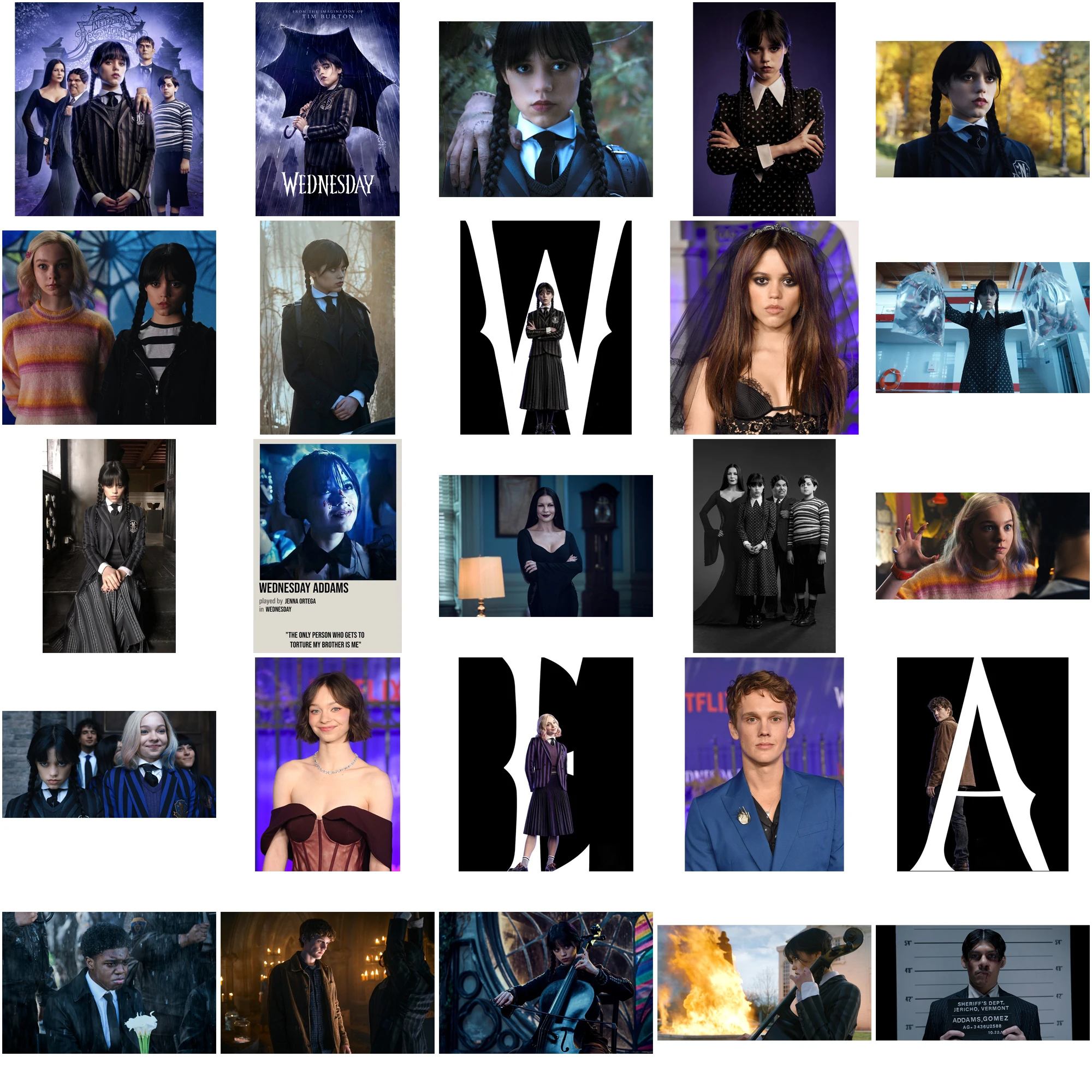 10/50 قطعة المسلسل التلفزيوني حديث الأربعاء ملصقات الكرتون مقاوم للماء الكتابة على الجدران شارات الفينيل لعبة الكمبيوتر المحمول هدايا الأطفال #6