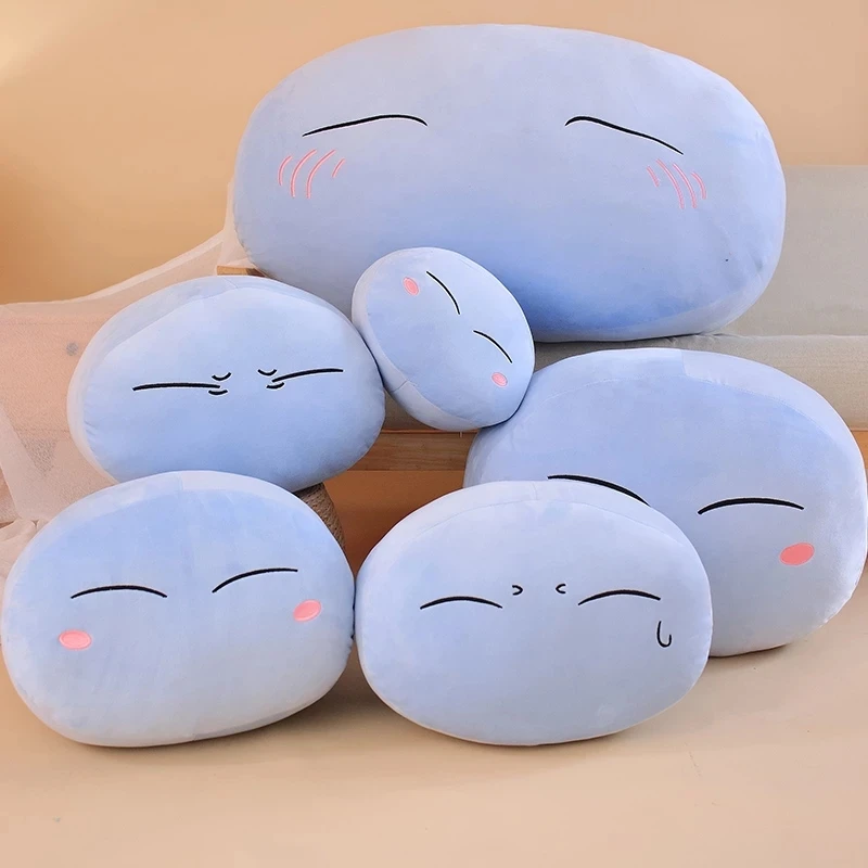 55cm Plush Anime That Time I Got Reincarnated As A Slimes Rimuru Tempest Cosplay Pillow Plush Doll Cushion Toy Halloween Gifts