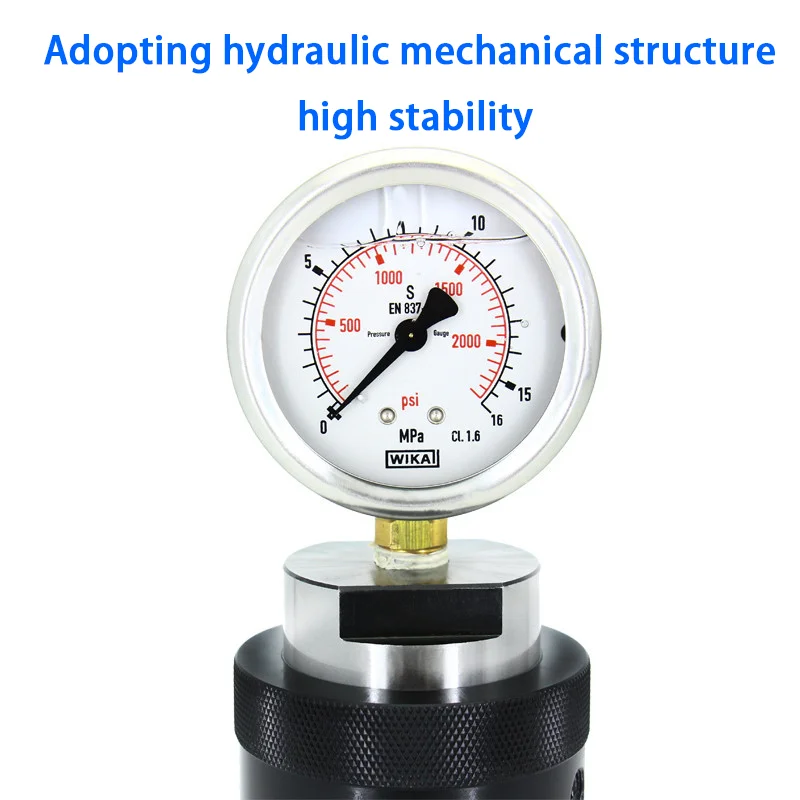 QIYI HSK63 CNC Testing Tool Spindle BT30 BT40 BT50 Hydraulic Testing Instruments Spindle Tension Meter CAT40 SK40