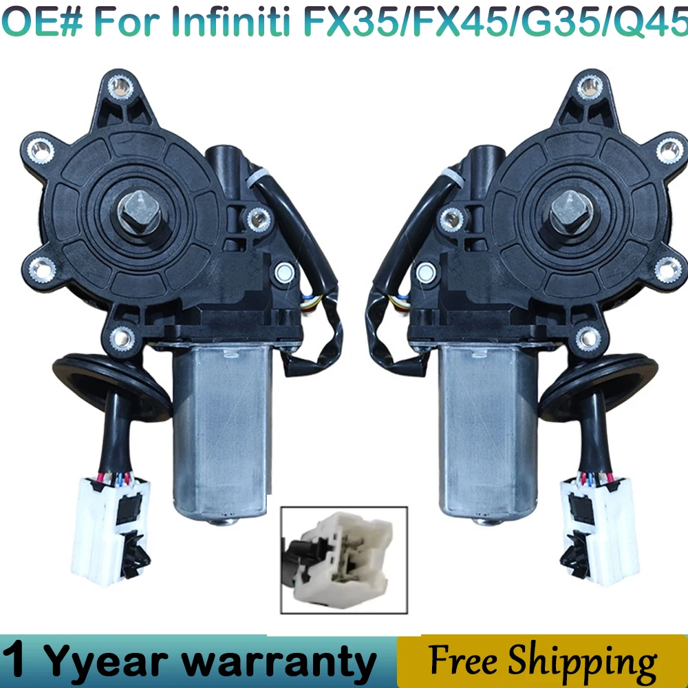 

New Power Window Lift Motor For Infiniti G35 Q45 FX35 FX45 2003-2008 Galss Regulator Motor For Nissan 350Z 2003-2009 80730-CD00A