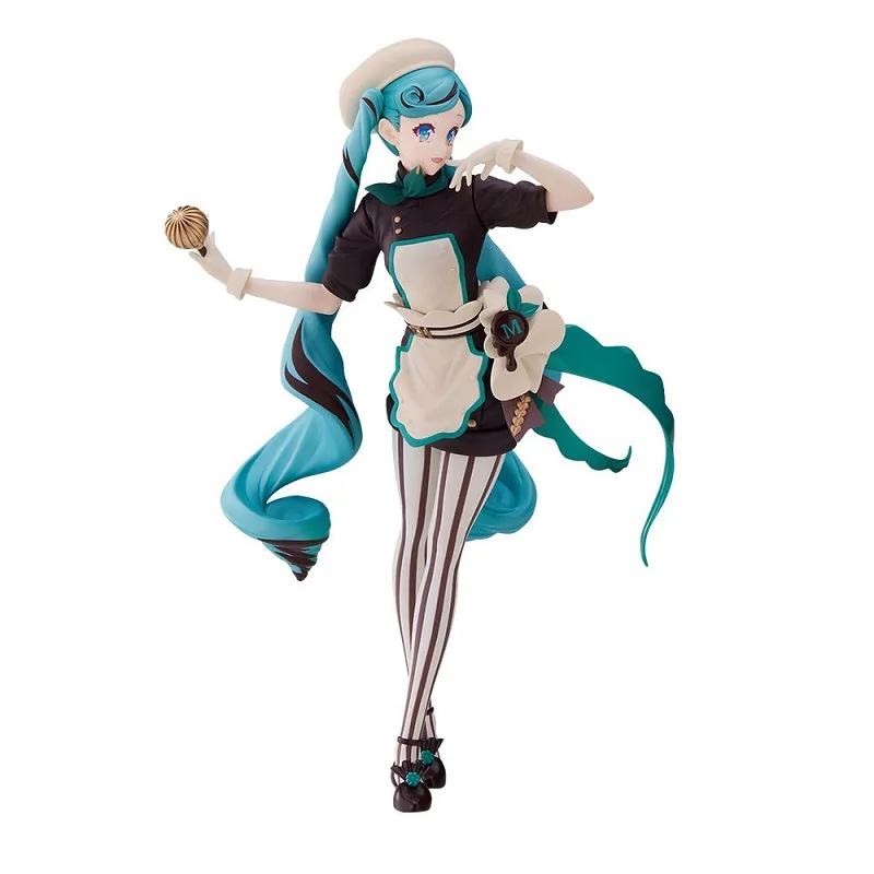 

Hatsune Miku Dark Chocolate Pastry Artist Anime Figure Scene Ornament Collection Gift