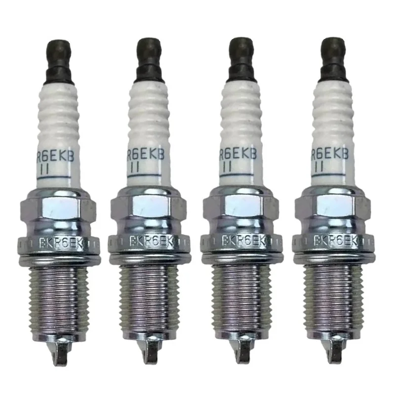 4pcs BKR6EKB-11 4198 Iridium Spark Plugs For Toyota Honda Opel Nissan Ford Peugeot BKR6EKB11 High Quality Car Accessories