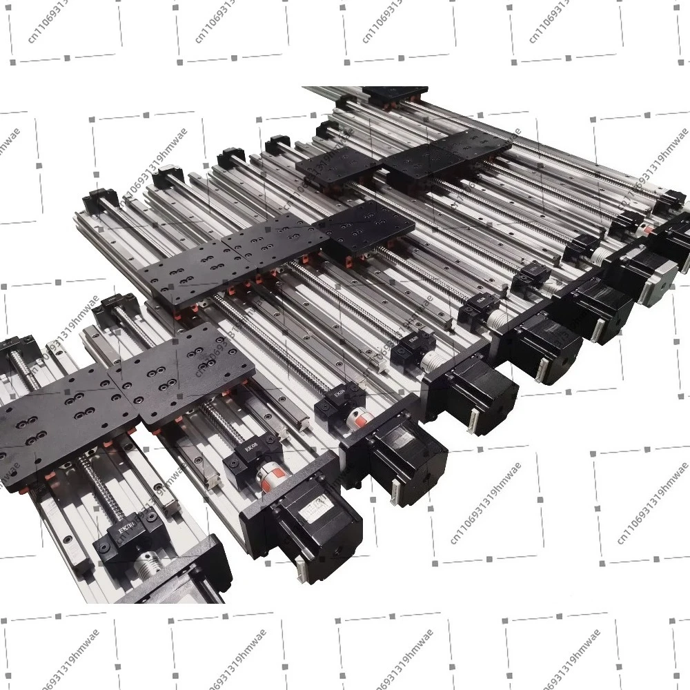 CNC Screw Length 400mm Guide Ball Screw Linear Module 57 Motor HPV6 CNC Slide for 3D Printing Linear Guide with Linear