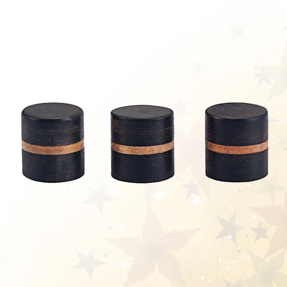 

3Pcs Rosewood Effect Pedal Control Knobs for Guitar Bass Amp Replacement Fits Concentric Split Shaft Pots Knobs