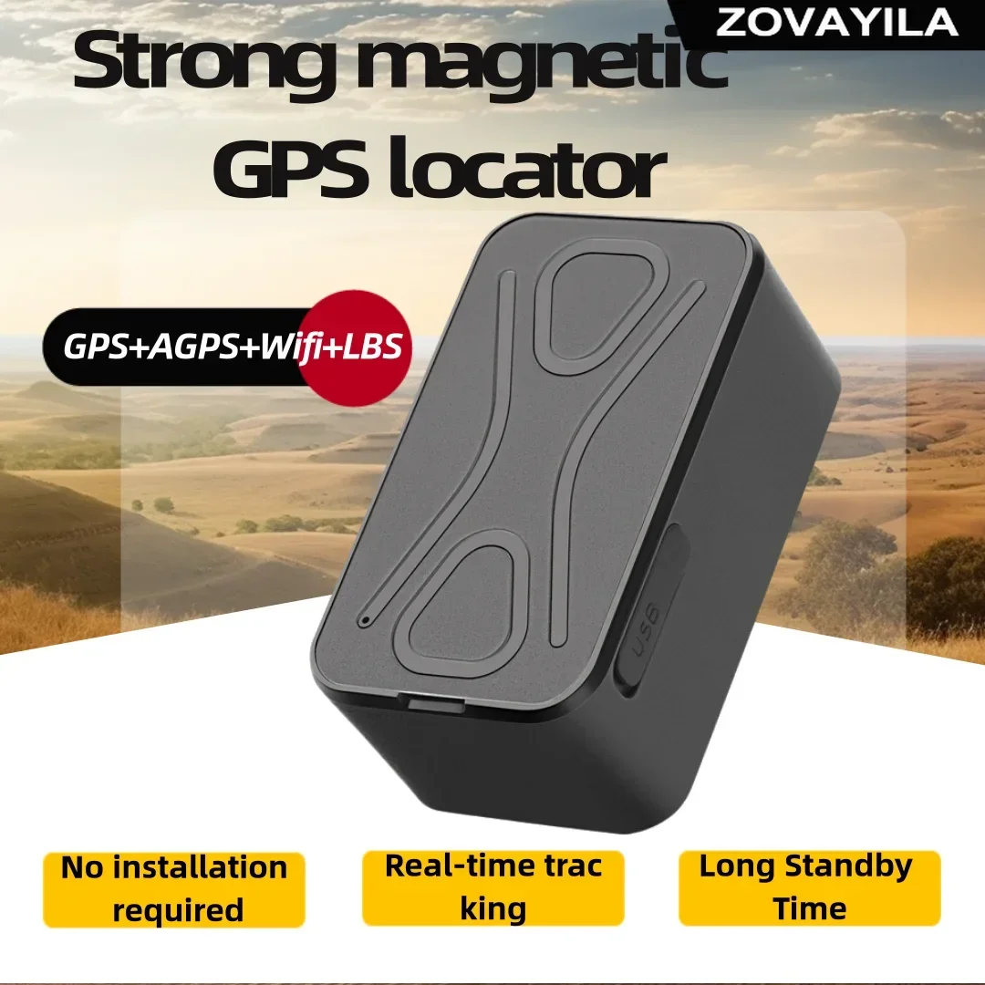 4G waterproof strong magnetic GPS tracking locator Beidou WIFI base station car parcel container GPS anti-loss device