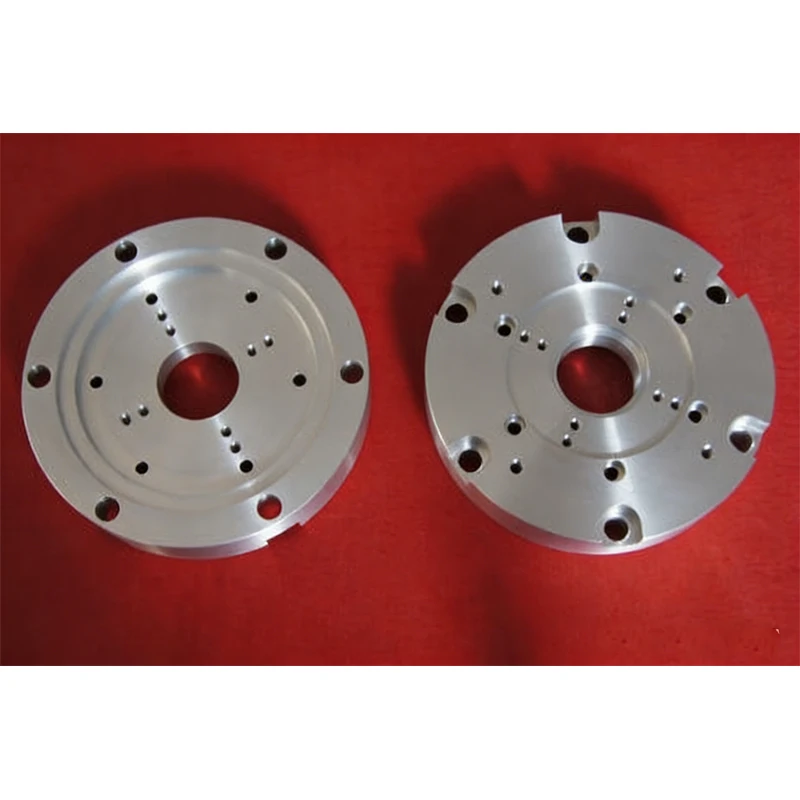 Precision CNC Machined Aluminium Flange Ring Industrial Machine Mounting Spacer Plate Custom Machining Part