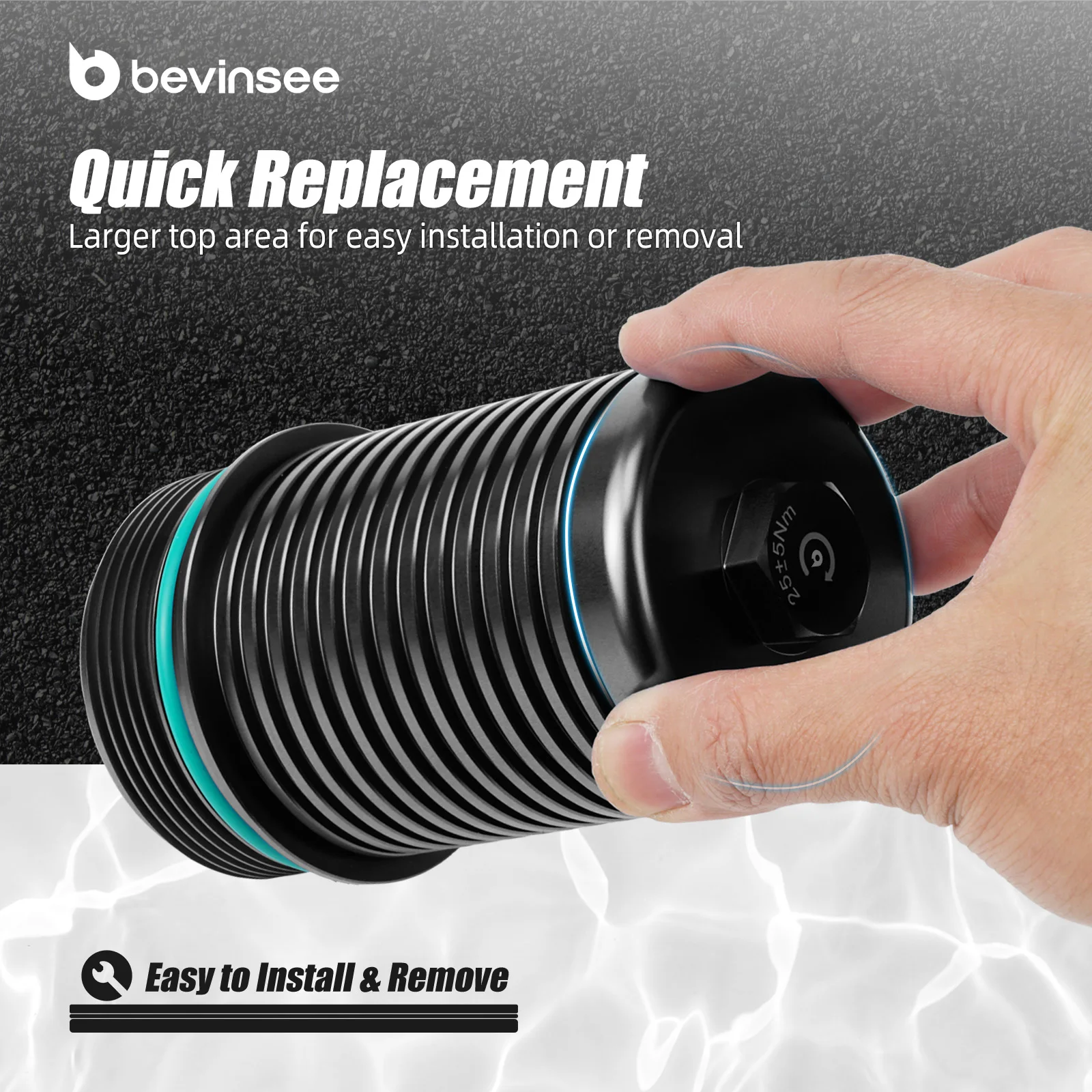 BEVINSEE caixa do filtro de óleo da transmissão para audi rs3 s3 8v ttrs, para vw golf 7 gti/r para golf 8 gti para arteon, substituir 0bh325159