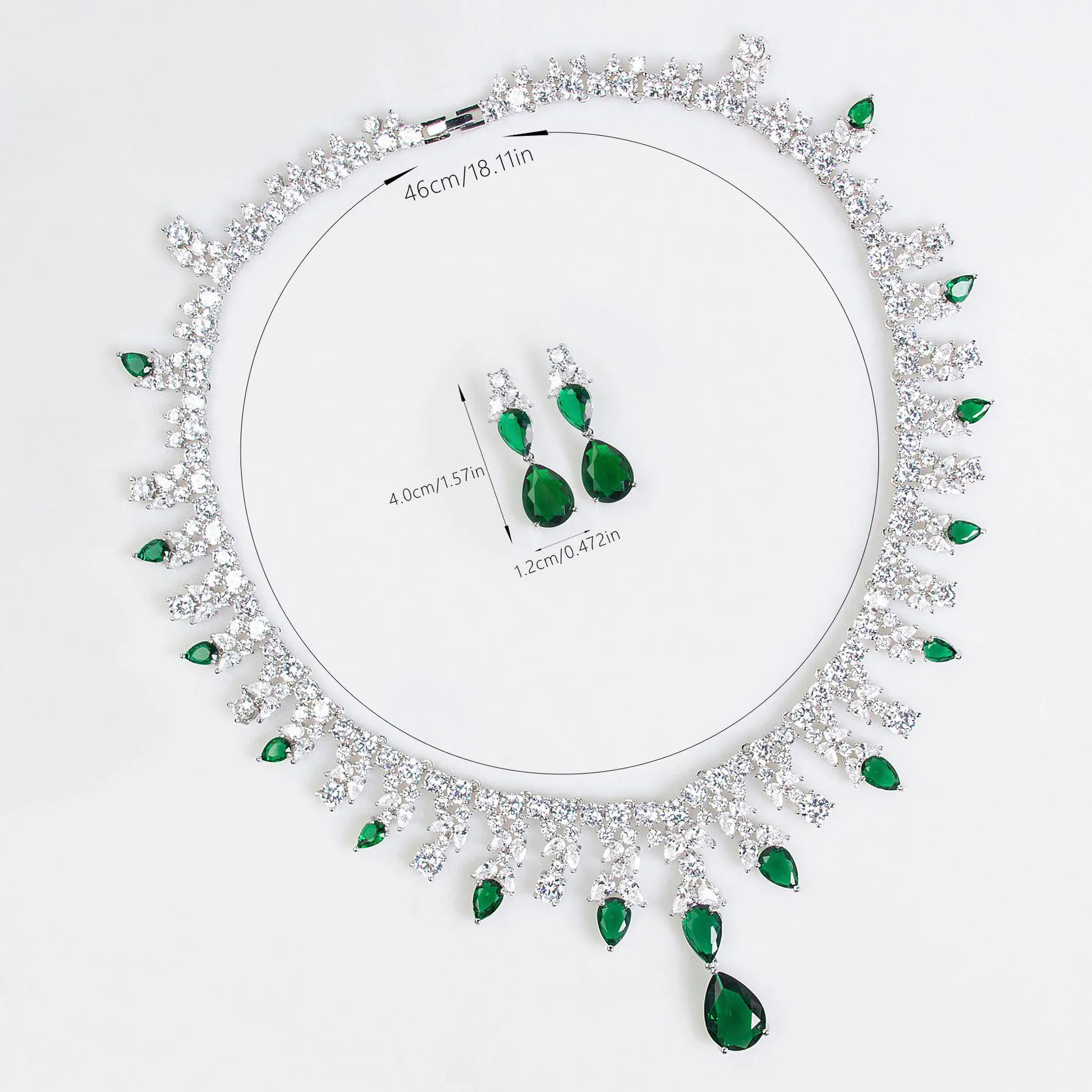 Arabia Saudita popping glitter nappe collana orecchini pendente donne abito da sposa gioielli set accessori festa di nozze M-252