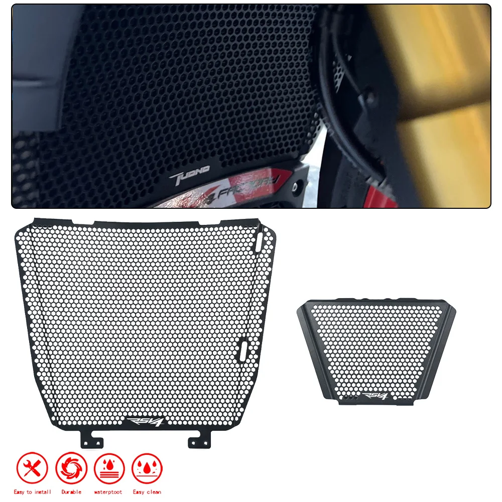 Guard Grille Cover For Aprilia Tuono V4 1100 RR Factory 2011 2012 2013 2014 2015 2016 2017 2018 2019 2020 2021 2022 23