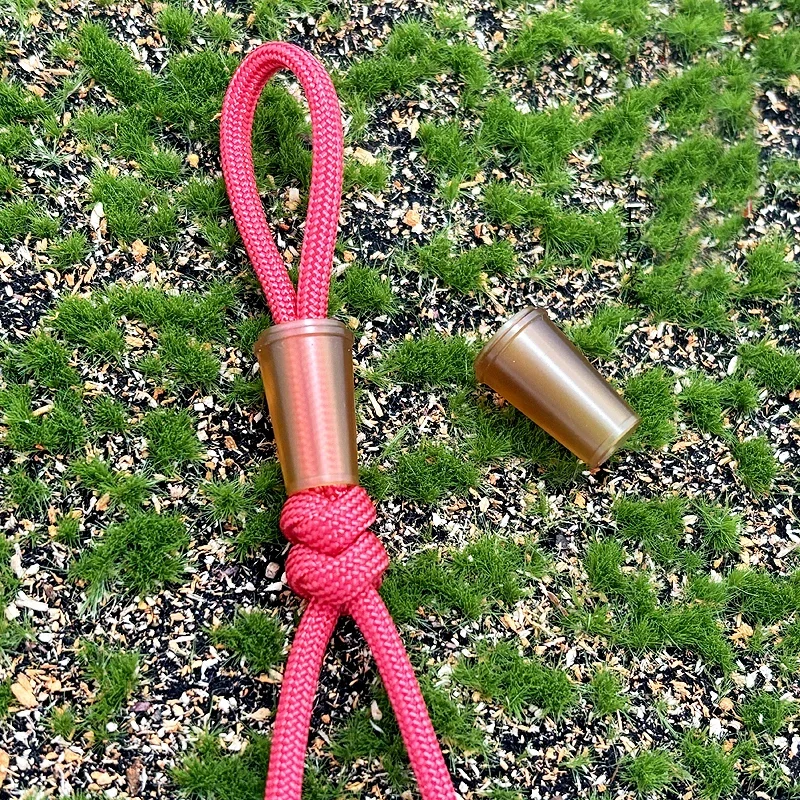 PEI Coffee Cup Style Resin Expression Paracord Thread Knife Beads EDC DIY Paracord Rope Zipper Beads Flashlight Pendants