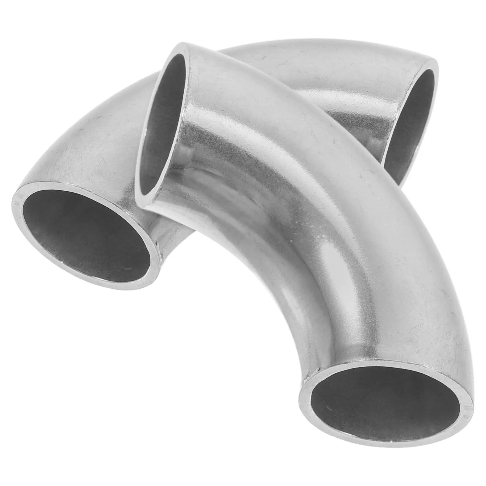 2Pcs Stainless Steel Exhaust Pipe Connector Mandrel for Car Modified Supply Handrail Staircase Hardware