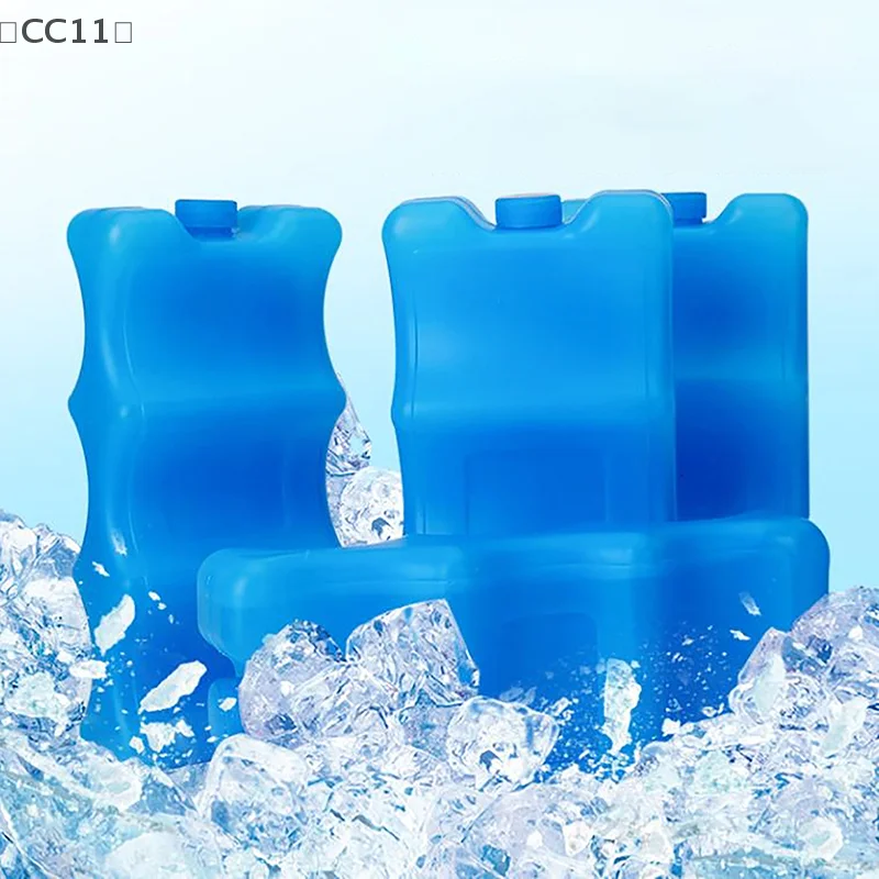 〔CC11〕Gel Freezer Ice Blocks Picnic Travel Lunch Reusable Cool Cooler Pack Bag Water Injection Box For FRESH Food Storage