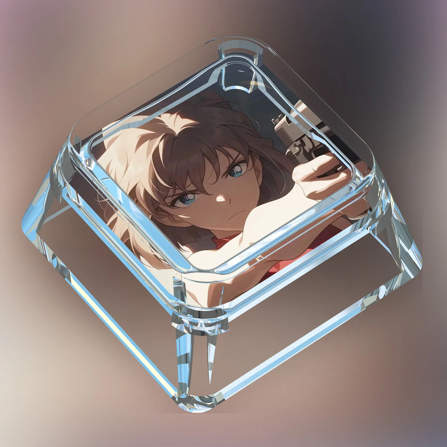 18 Models Diy Anita Hailey Mechanical Keyboard Keycap Anita Hailey Transparent Light-Transmitting Mechanical Keycaps Gift