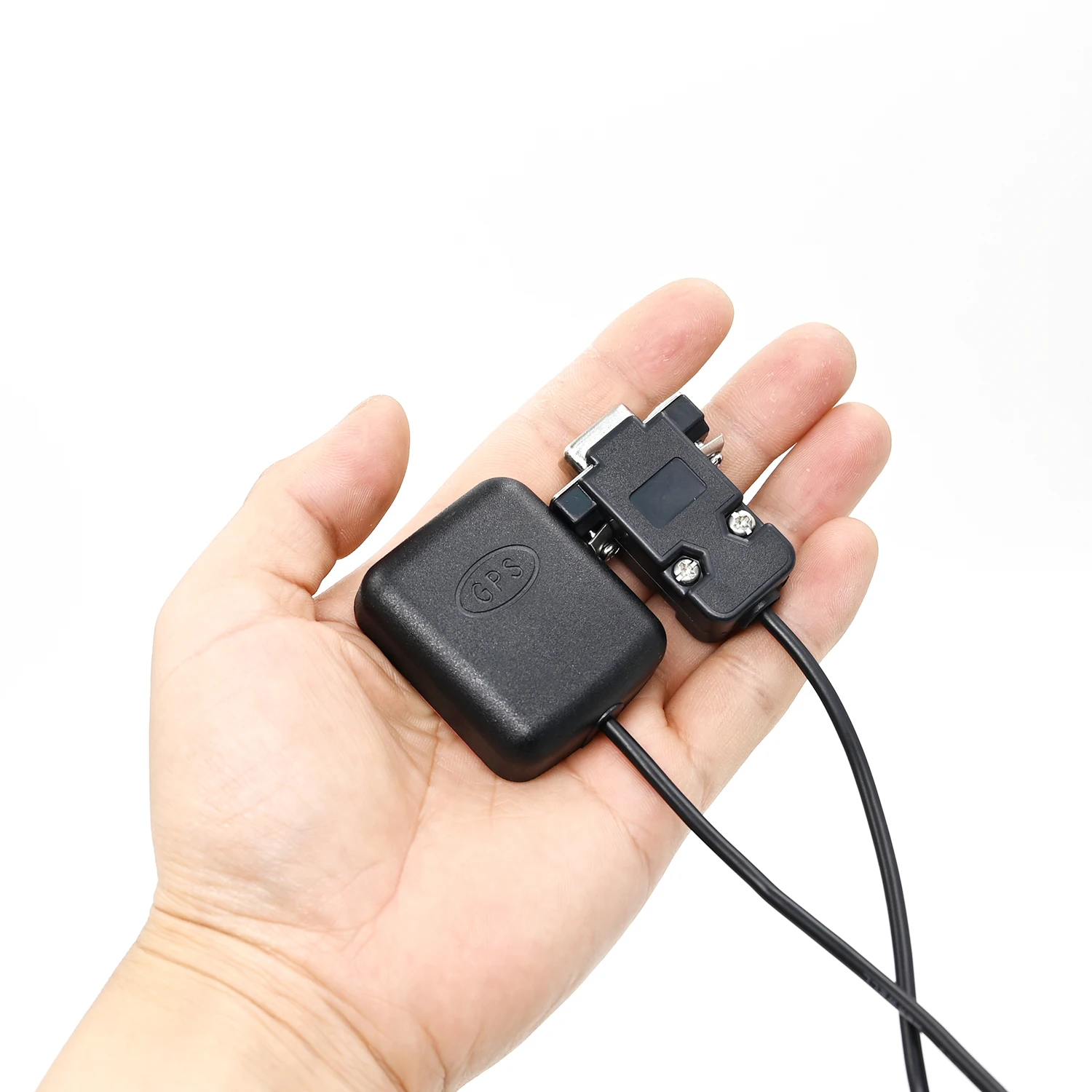 Receptor GPS GNSS QUESCAN RS232 NMEA 0183 com Antena, Módulo RS-232 DB9 GPS GLONASS Galileo BeiDou NMEA0183, Pin-9 é 3.3-5V