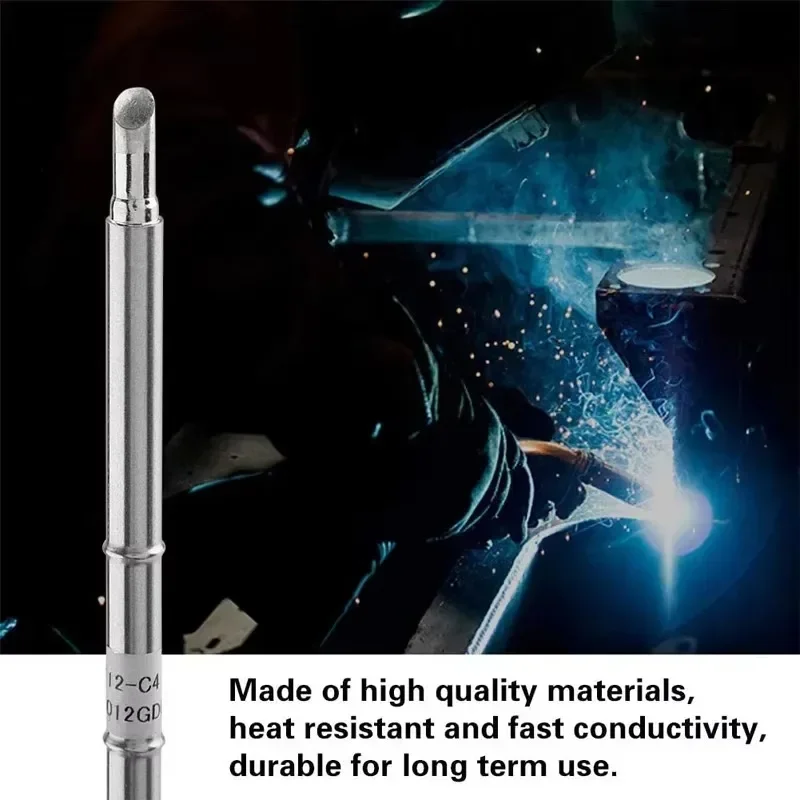T12 سبيكة لحام تلميح T12 سلسلة سبيكة لحام تلميح T12-KU K D24 ILS J02 ل Hakko FX951 STC STM32 OLED محطة لحام لحام