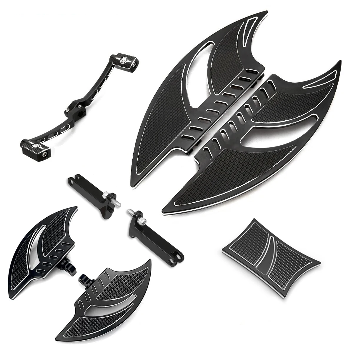 

STLF Blade Floorboards Heel Toe Shift Levers for Touring Bagger Street Glide Special FLHXS Ultra Classic 1980-u