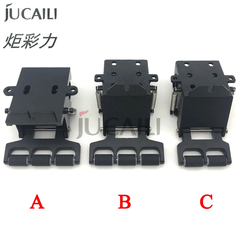 

Jucaili 2pcs/lot pinch roller assembly for Allwin Yongli Yaselan Xuli large format printer rubber roller paper pressure part