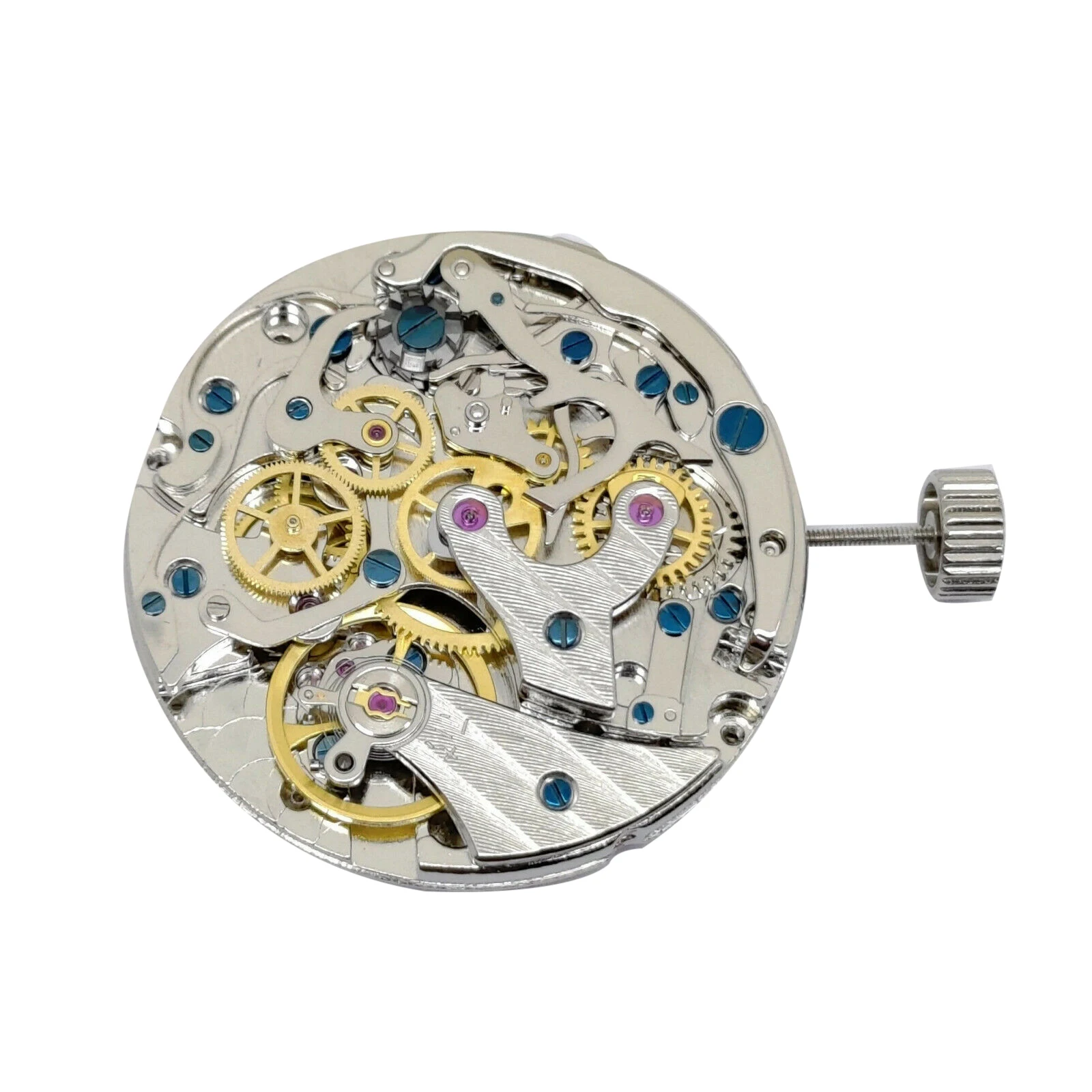 31.3mm Mechanical Chronograph For Seagull ST1901 TY2901 Movement With 2 Register Watch Accessories Movement Replace Parts