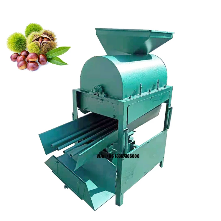 Machine d'élimination des châtaignes de haute qualité, éplucheur de châtaignes, à vendre