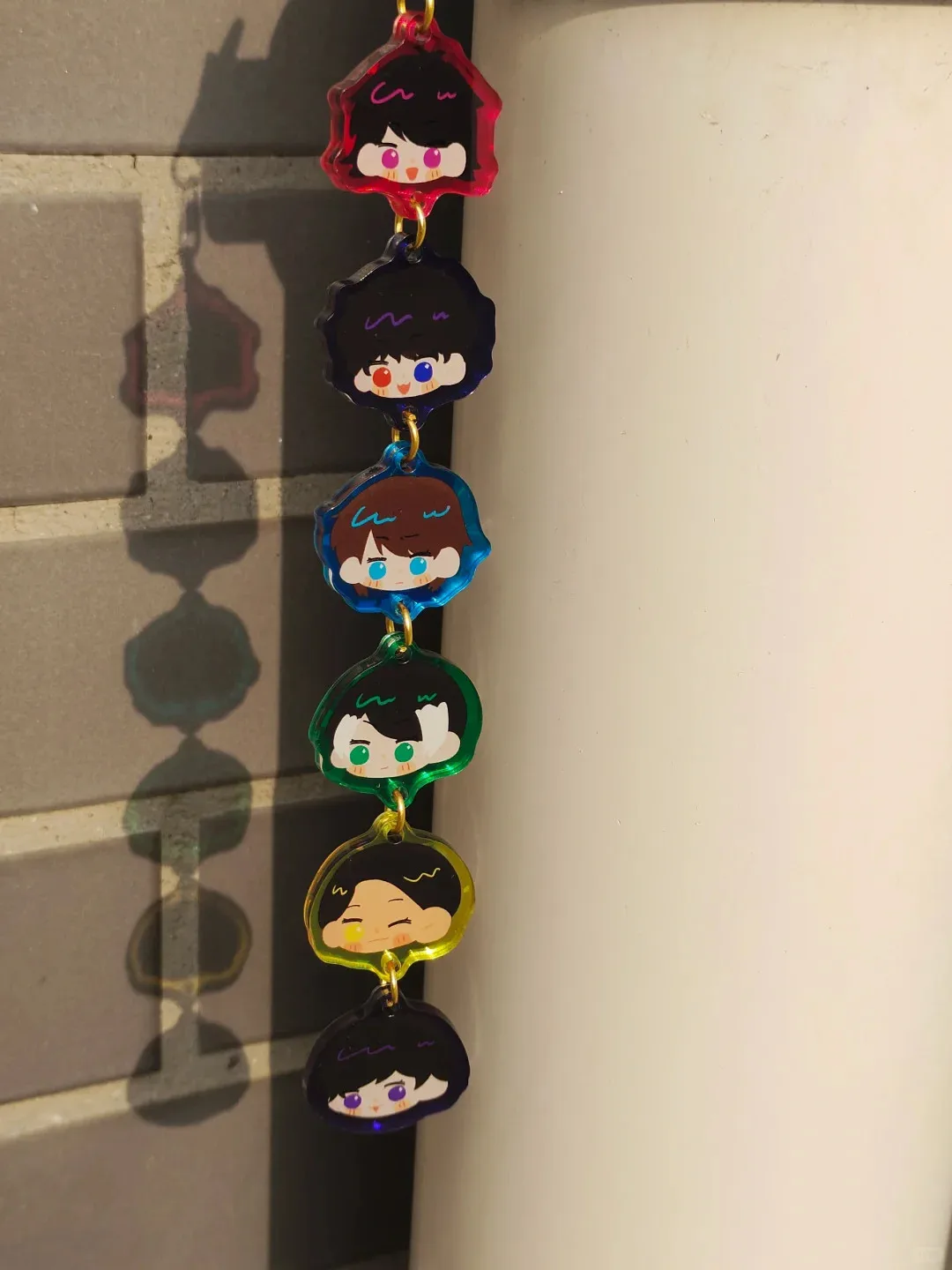 ملثمين رايدر أنيمي سلسلة المفاتيح المرأة سلسلة مفاتيح مصنوعة من الأكريليك رجل حلقة رئيسية قلادة حلية اكسسوارات صديق هدية #1