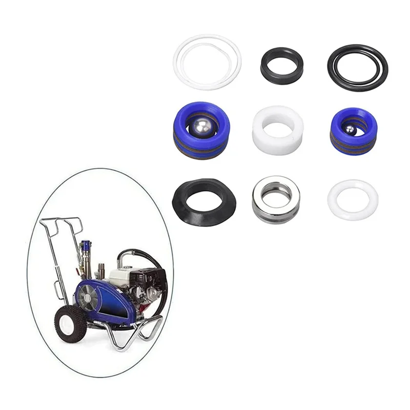 

A20F-10X 244194 Pump Repair Packing Kit For Airless Paint Sprayer 295 390 395 490 495 595 3400