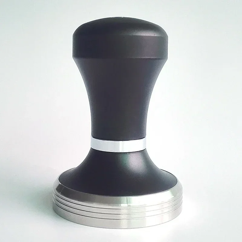 58/57.5mm  Stainless Steel Espresso Coffee Tampers Black Coffee Press Tools Flat Base Barista