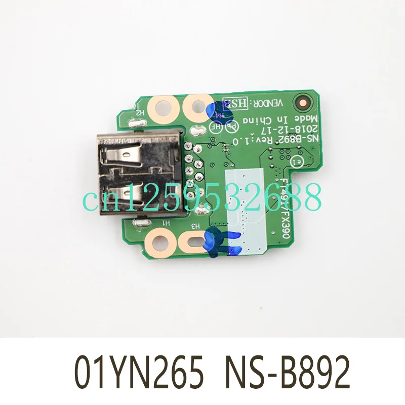 Ns-b892 01yn265 for Lenovo ThinkPad t490s t14s x390 x13 Intel USB board