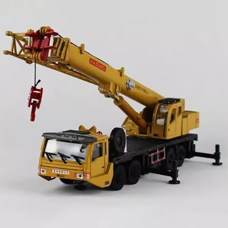 Alloy Large Crane Model Simulation Engineering Car Toy Long Arm Crane Boy Metal Toy Car Decoration Collectibles Birthday Gift