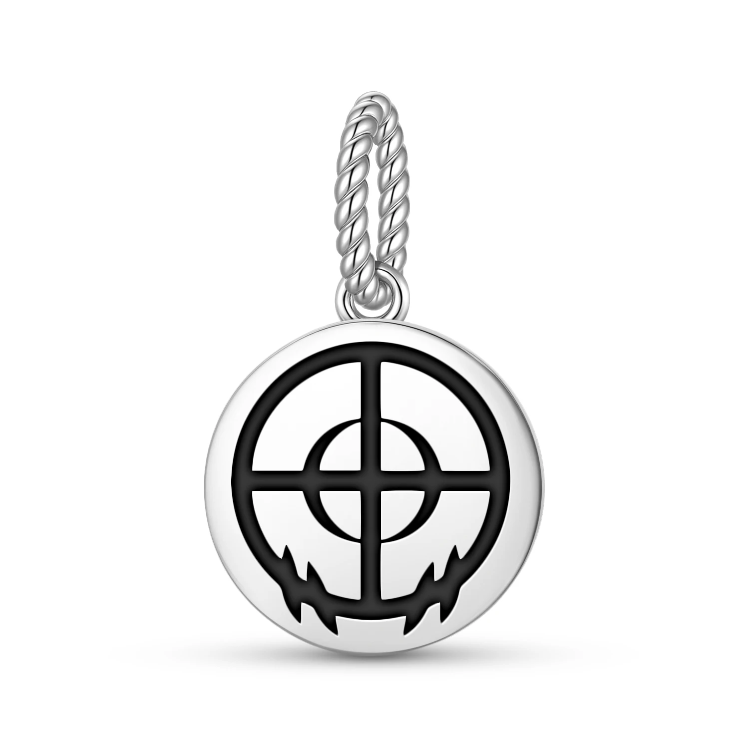 

Подвеска-талисман «Универсальное колесо» (Лакоти, сиу) из стерлингового серебра 925 пробы, с символом, для женских браслетов и ожерелий