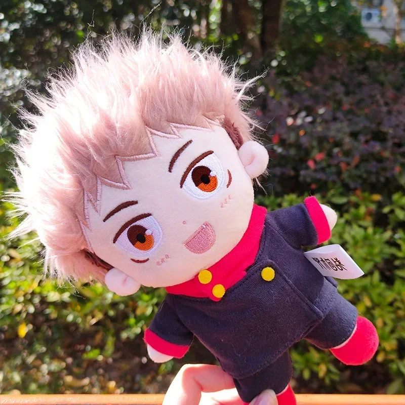 20cm Jujutsu Kaisen Plush Toys Anime Figure Satoru Gojo Itadori Yuji Plush Doll Cute  Stuffed Cartoon Decor Toys Kids Gift