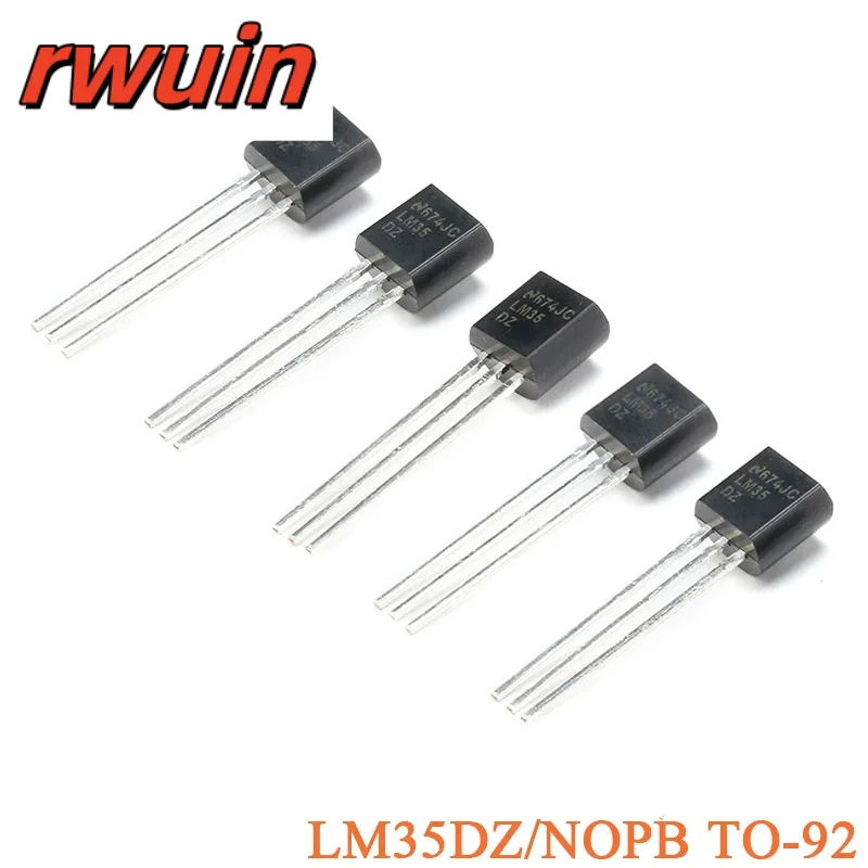 20pcs/1pc LM35DZ/NOPB LM35DZ LM35 Centigrade TO-92 SMD Chip Precision Temperature Sensor