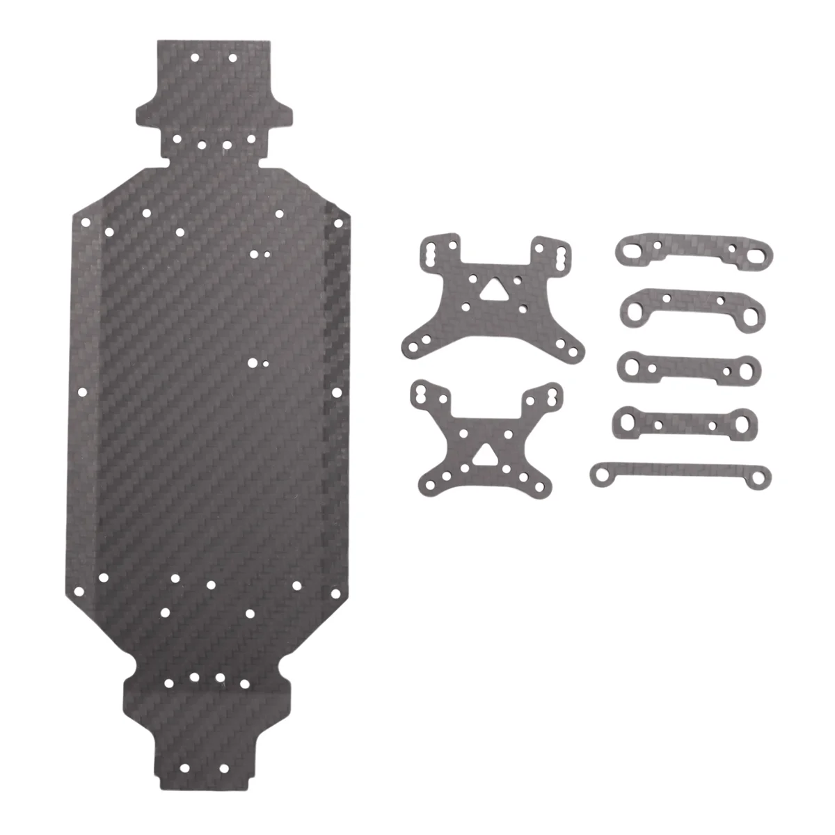 Carbon Fiber Chassis Shock Tower Arm Code for Wltoys 144001 144002 144010 LC Racing EMB-T 1/14 RC Car Upgrade