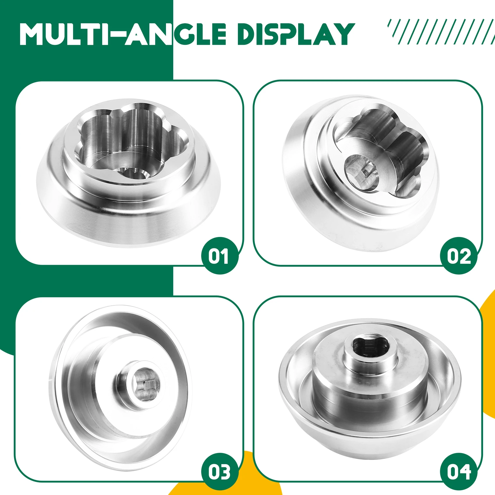 DHIPP-Mixer Coupling Guides Coupling Shaft Connector Formonsieur Cuisine Connect & Smartt Mixer MCC-5 ฟันมีด