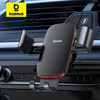 Soporte para teléfono de coche Baseus Gravity, soporte para teléfono inteligente, soporte para coche, soporte para ranura para CD, soporte para teléfono móvil para iphone 15 14, soporte de carga