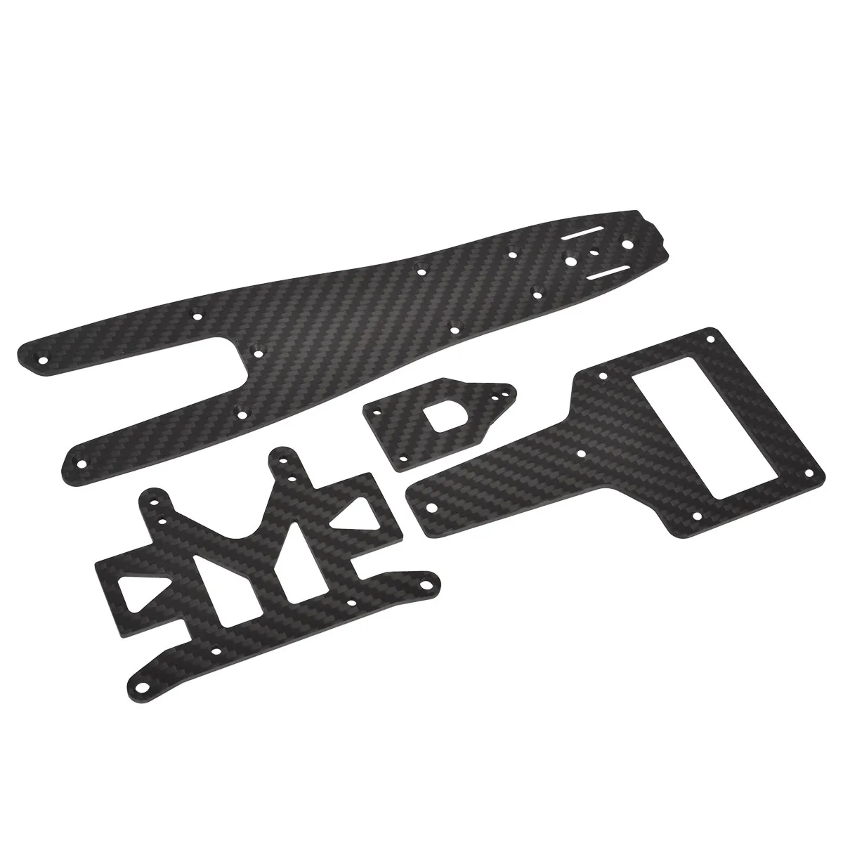 1set Carbon Firber Chassis Frame Kit Suitable for Tamiya F103 F-103 Chassis Vintage Upgrades