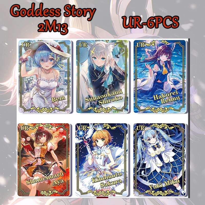 Goddess Story Yusen Chapter 2M13 UR SSR karta Asuka Langley Soryu Black Magician Girl Nakano Ituki kolekcja chłopca prezent urodzinowy