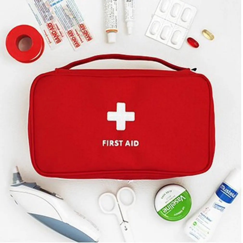 Kit de primeros auxilios para medicamentos, bolsa de supervivencia para acampar al aire libre, Kits de emergencia, juego de viaje portátil