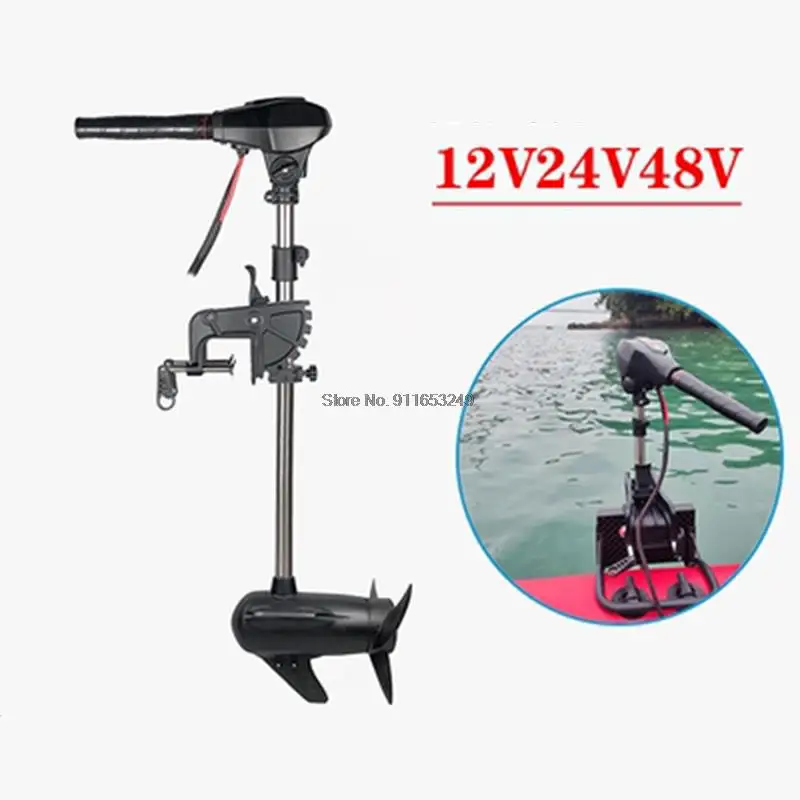 Brushless Outboard Motor Electric Marine Propeller Rubber Boat Inflatable Kayak Motor Propeller Hanging Paddle Machine