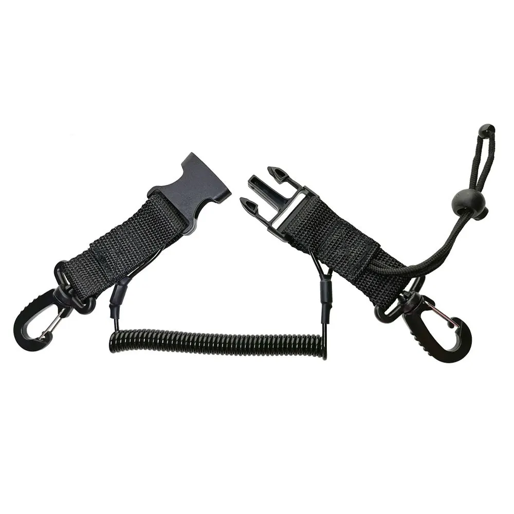 الغوص لاذع لفائف الينابيع الكاميرا الحبل دوامة مع حلقة الغوص للسكن تحت الماء مصباح يدوي الشعلة