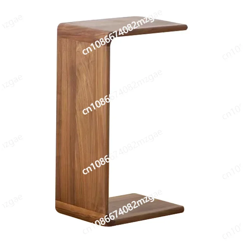 Black Walnut Corner Table Nordic Solid Wood Coffee Table Simple Japanese Side Table Modern Living Room Furniture Room