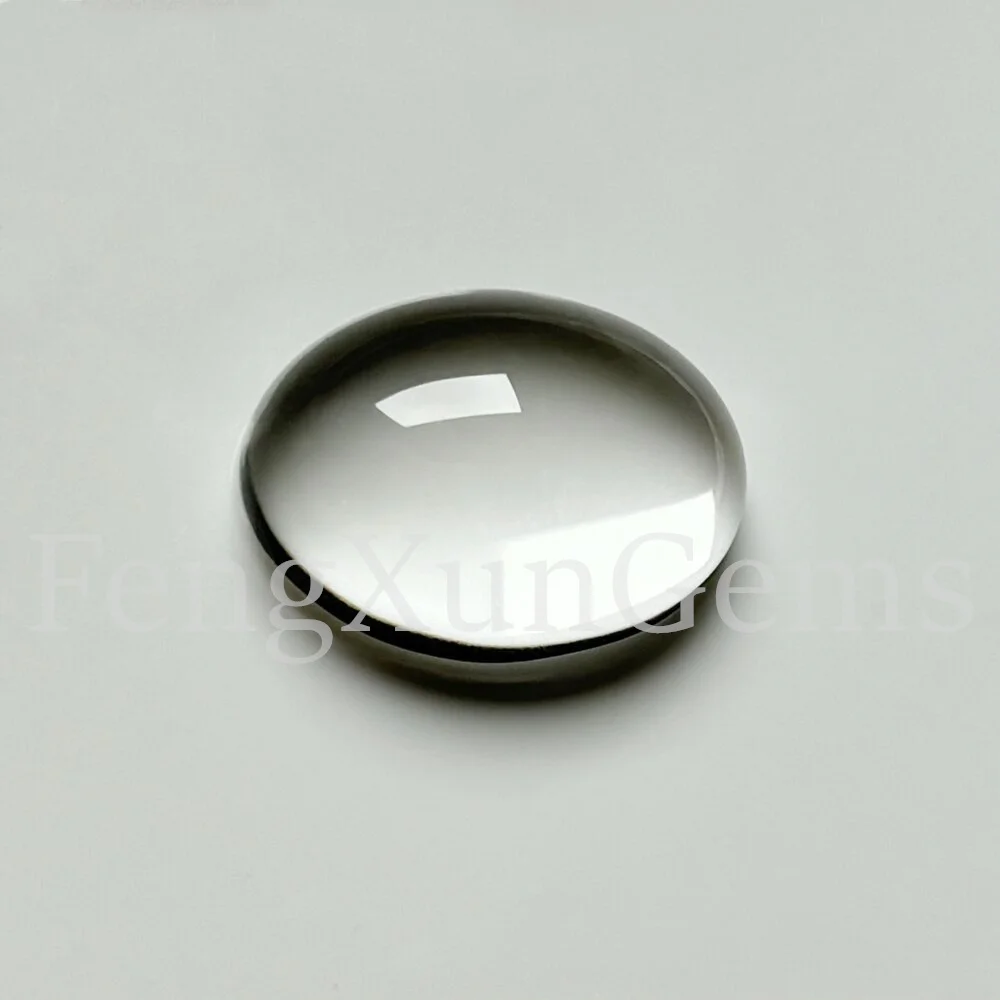 

Oval Shape Cabochon white color Synthetic Glass 5A 8x10~20x30 for Ring DIY