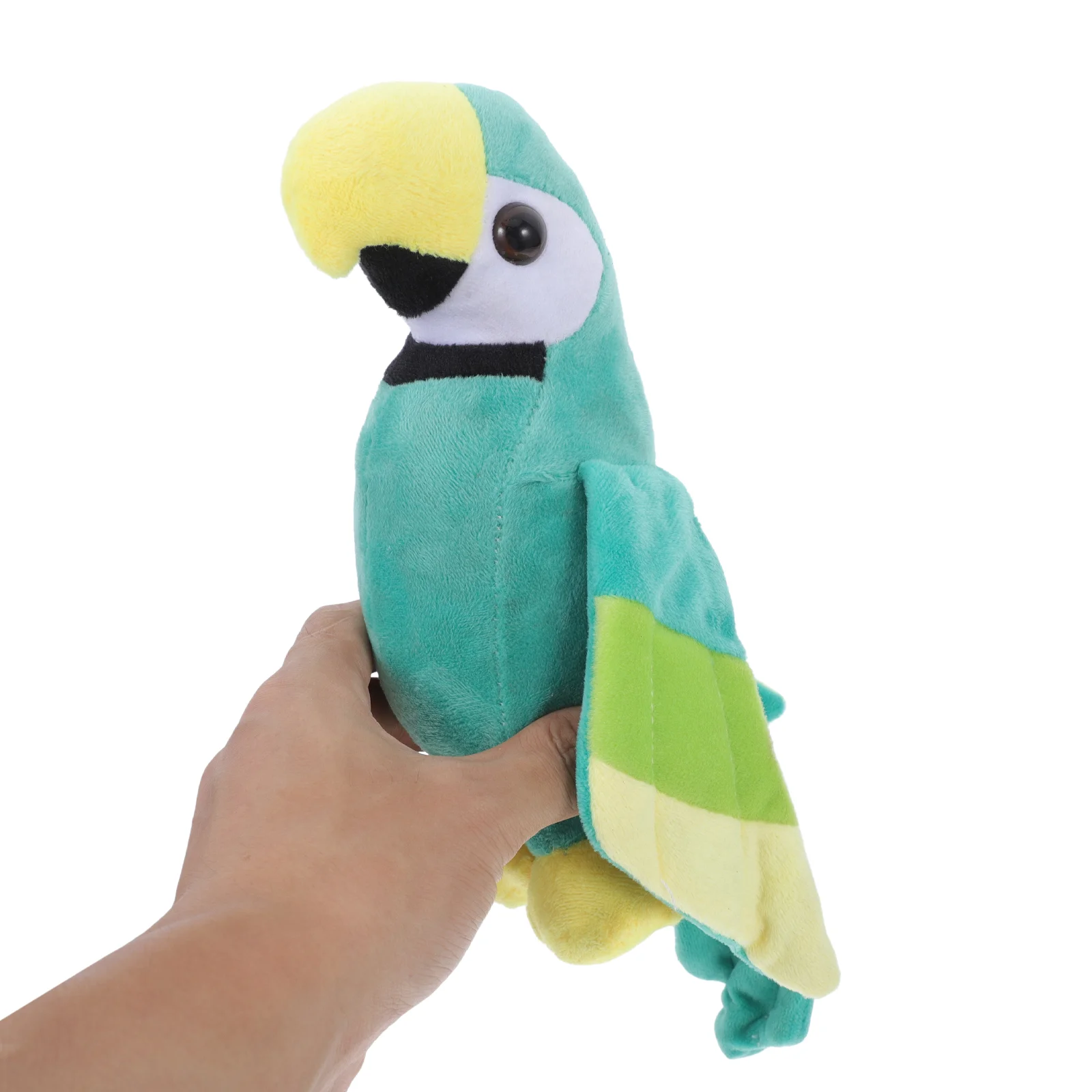 Fluffy Toddler Rabbit Toy Baby Girl Toys Stuffed Parrot for Shoulder Plush Bird