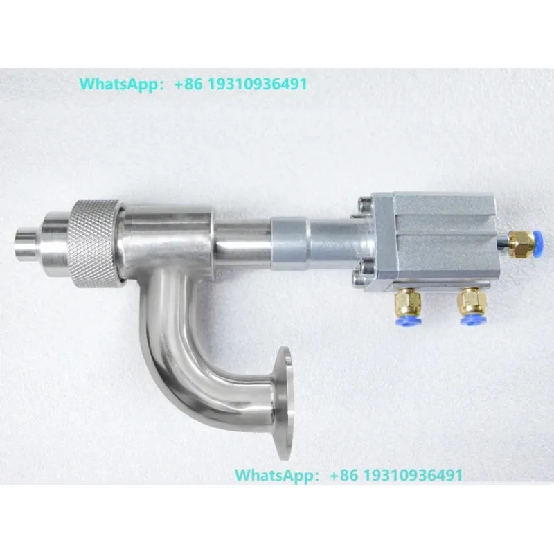 Anti-drip filling head, air-blowing anti-wire drawing, paste filling filling valve discharge port 304