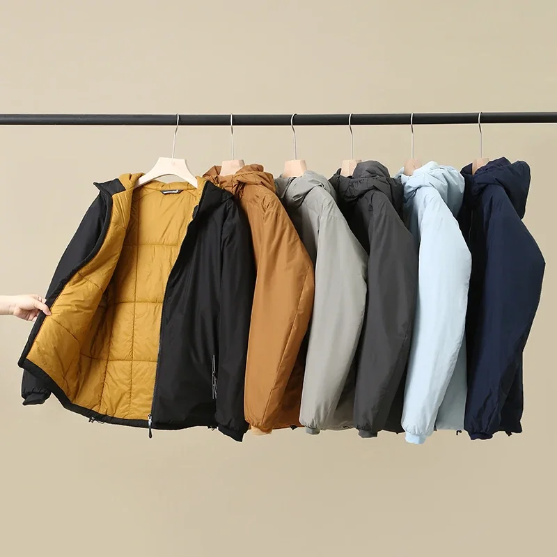 

Мужское зимнее пальто с капюшоном в стиле Харадзюку больших размеров: водонепроницаемое, теплое и ветрозащитное для активного отдыха, катания на лыжах, сафари и работы