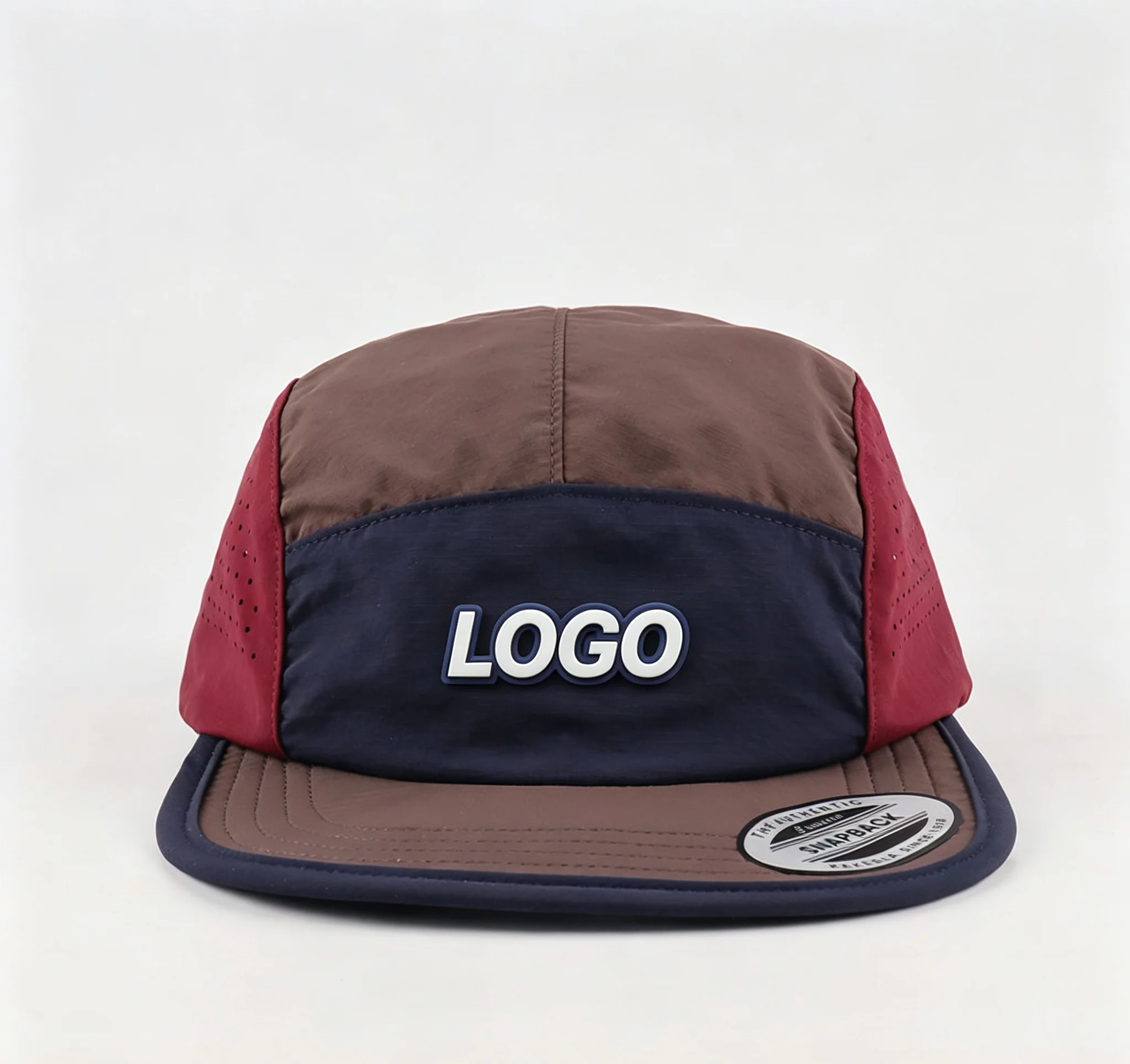 Custom Design All over Printing 5 Panel Snapback Cap Lightweight Outdoor Sports Running Camper Hat ODM OEM Options Available