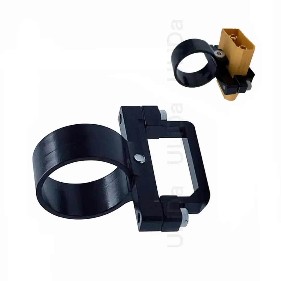 Plant protection drone XT90 power plug fixed connection seat sleeve holder socket 20mm aluminum tube clamp pipe hoop BB