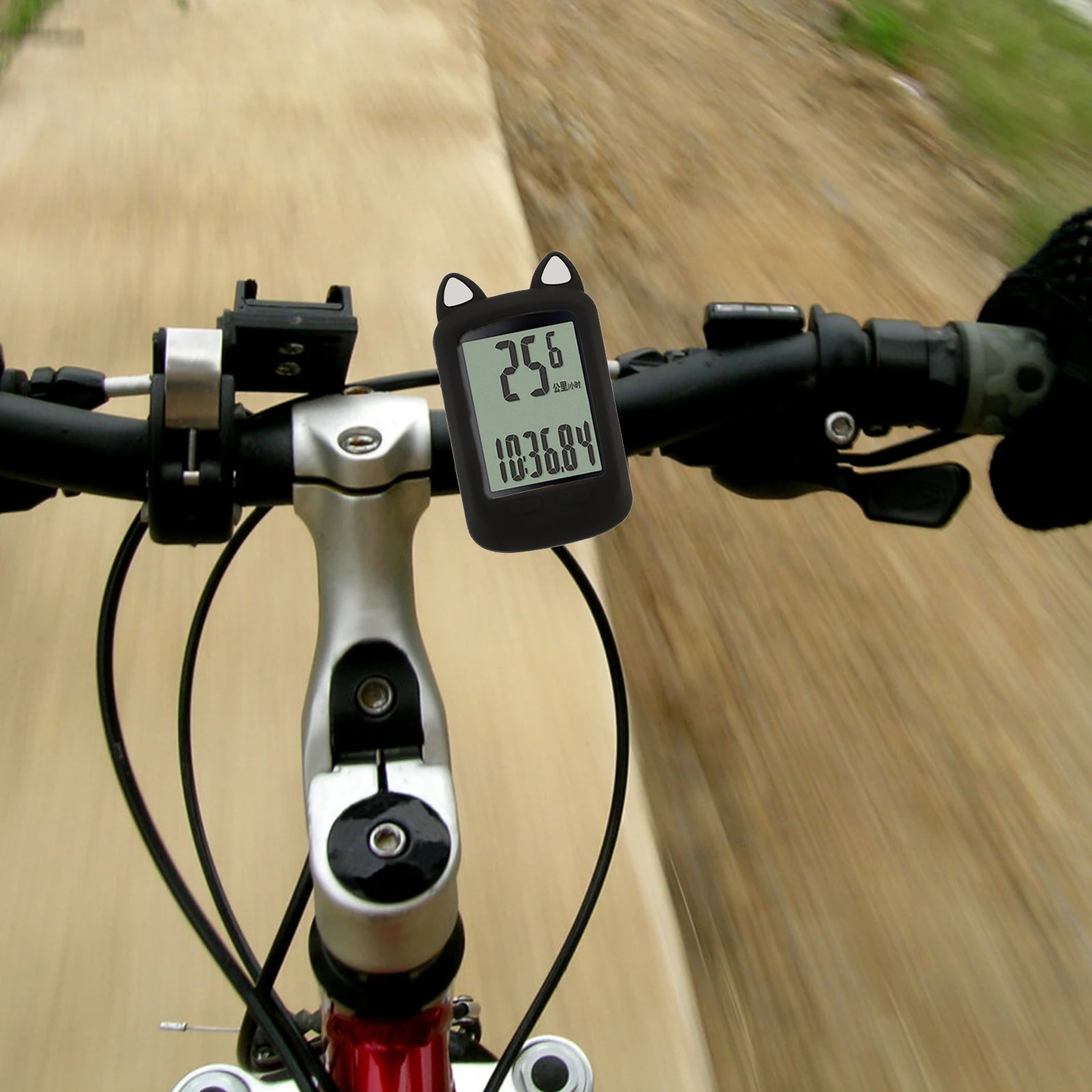 

Waterproof Silicone Bike Computer Case Speedometer Protector Cycling Protective Cover Durable Shockproof Rain Resistant Easy
