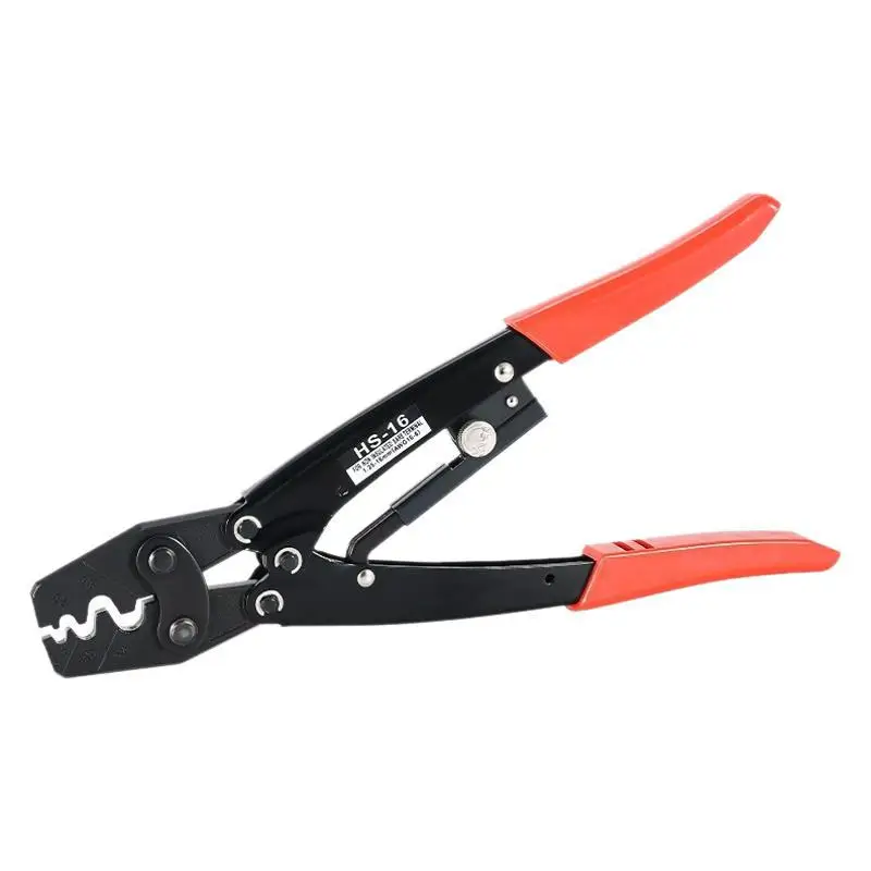 

Ratchet Crimping Tool HS-16 For OT UT Terminals High Hardness Quick Effort Saving Wire Pliers